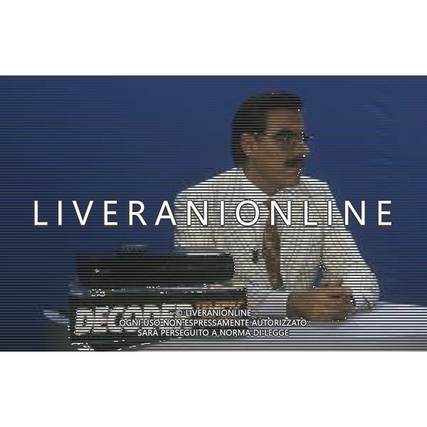 RETROSPETTIVA TEO TEOCOLI ATTORE NELLA FOTO TEO TEOCOLI NELLO SPOT TELEVISIVO DI TELEPIU\' AG ALDO LIVERANI SAS