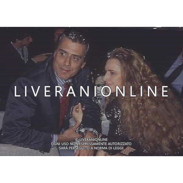 RETROSPETTIVA TEO TEOCOLI ATTORE NELLA FOTO TEO TEOCOLI CON CON LA MOGLIE ELENA FACHINI NELL\'ANNO 1989 A MILANO AG ALDO LIVERANI SAS 