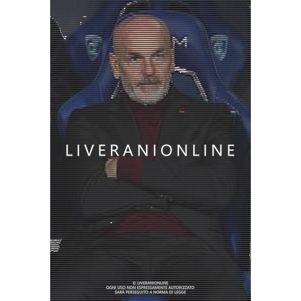 GuglielmiL/LMedia - Empoli FC vs AC Milan - italian soccer Serie A match 2021/2022 22 December 2021 - Carlo Castellani stadium, Empoli, Italy Photo showing: Stefano Pioli (Head Coach Milan) @GuglielmiL/LMedia/AGENZIA ALDO LIVERANI SAS