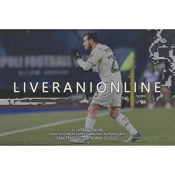 GuglielmiL/LMedia - Empoli FC vs AC Milan - italian soccer Serie A match 2021/2022 22 December 2021 - Carlo Castellani stadium, Empoli, Italy Photo showing: Alessandro Florenzi (Milan) celebrates after scoring a goal @GuglielmiL/LMedia/AGENZIA ALDO LIVERANI SAS
