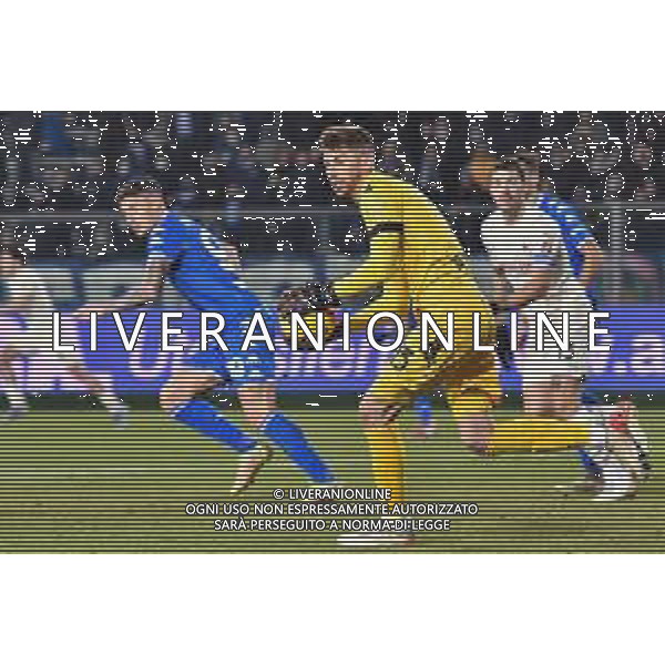 GuglielmiL/LMedia - Empoli FC vs AC Milan - italian soccer Serie A match 2021/2022 22 December 2021 - Carlo Castellani stadium, Empoli, Italy Photo showing: Guglielmo Vicario (Empoli) @GuglielmiL/LMedia AG ALDO LIVERANI SAS