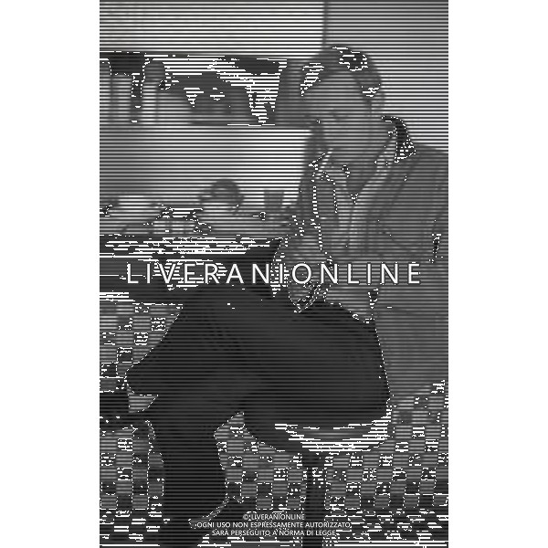 RETROSPETTIVA UMBERTO ORSINI ATTORE NELLA FOTO UMBERTO ORSINI A ROMA NELL\'ANNO 1968  AG ALDO LIVERANI SAS 