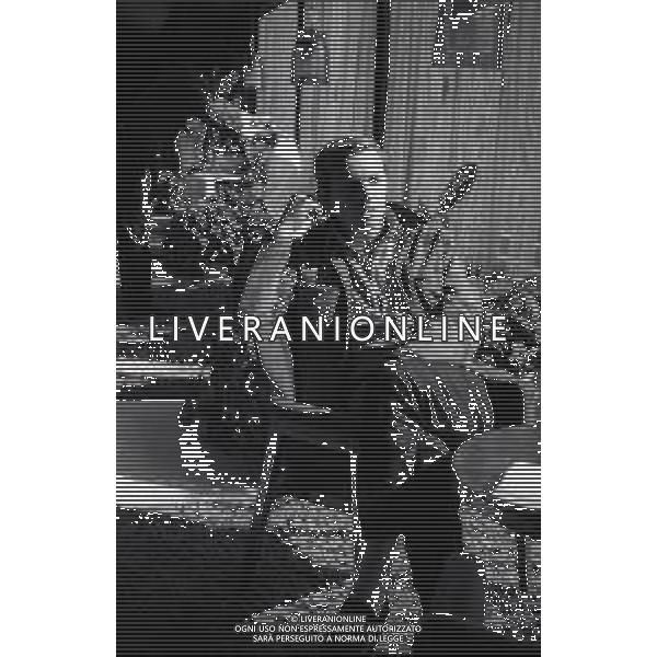 RETROSPETTIVA UMBERTO ORSINI ATTORE NELLA FOTO UMBERTO ORSINI A ROMA NELL\'ANNO 1968  AG ALDO LIVERANI SAS 