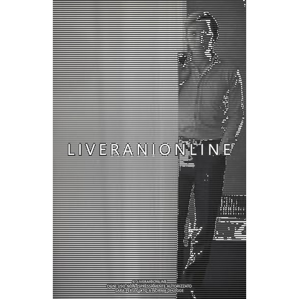 RETROSPETTIVA UMBERTO ORSINI ATTORE NELLA FOTO UMBERTO ORSINI A ROMA NELL\'ANNO 1968  AG ALDO LIVERANI SAS 