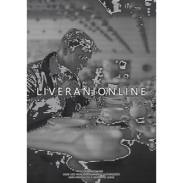 RETROSPETTIVA UMBERTO ORSINI ATTORE NELLA FOTO UMBERTO ORSINI A ROMA NELL\'ANNO 1968  AG ALDO LIVERANI SAS 