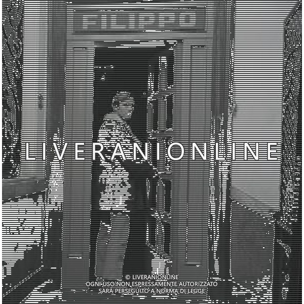 RETROSPETTIVA UMBERTO ORSINI ATTORE NELLA FOTO UMBERTO ORSINI A ROMA NELL\'ANNO 1968  AG ALDO LIVERANI SAS 