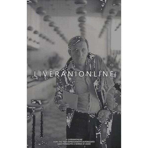 RETROSPETTIVA UMBERTO ORSINI ATTORE NELLA FOTO UMBERTO ORSINI A ROMA NELL\'ANNO 1968  AG ALDO LIVERANI SAS 