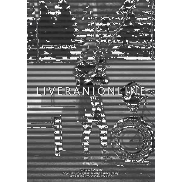 RETROSPETTIVA GINO STACCHINI ALLENATORE CALCIO PADOVA NELLA FOTO GINO STACCHINI ALLENATORE PADOVA CALCIO NELL\'ANNO 1994-1995 AG ALDO LIVERANI SAS