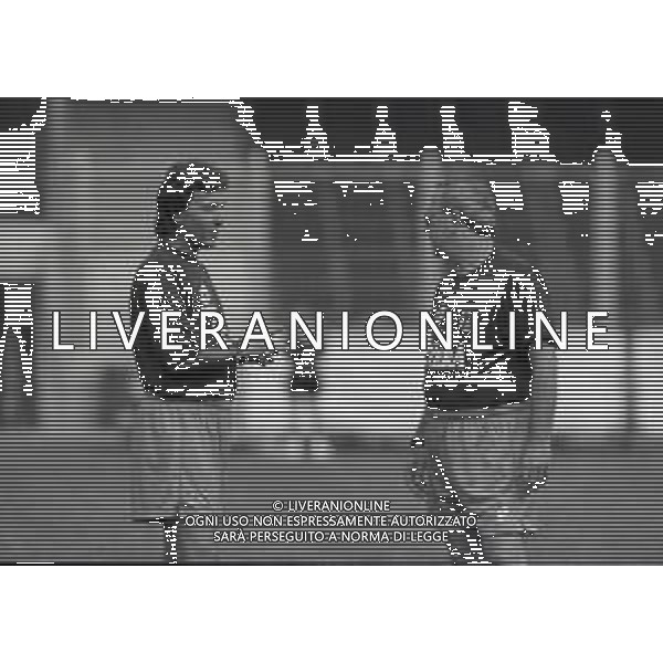 RETROSPETTIVA MAURO SANDREANI ALLENATORE PADOVA CALCIO NELLA FOTO MAURO SANDREANI ALLENATORE PADOVA CALCIO NELL\'ANNO 1993-1994 E GINO STACCHINI AG ALDO LIVERANI SAS