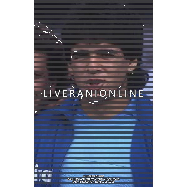 RETROSPETTIVA HUGO MARADONA CALCIATORE NELLA FOTO HUGO MARADONA AG ALDO LIVERANI SAS