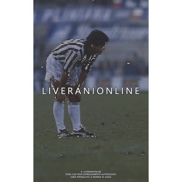 RETROSPETTIVA HUGO MARADONA CALCIATORE NELLA FOTO HUGO MARADONA CON LA MAGLIA DELL\'ASCOLI CALCIO AG ALDO LIVERANI SAS