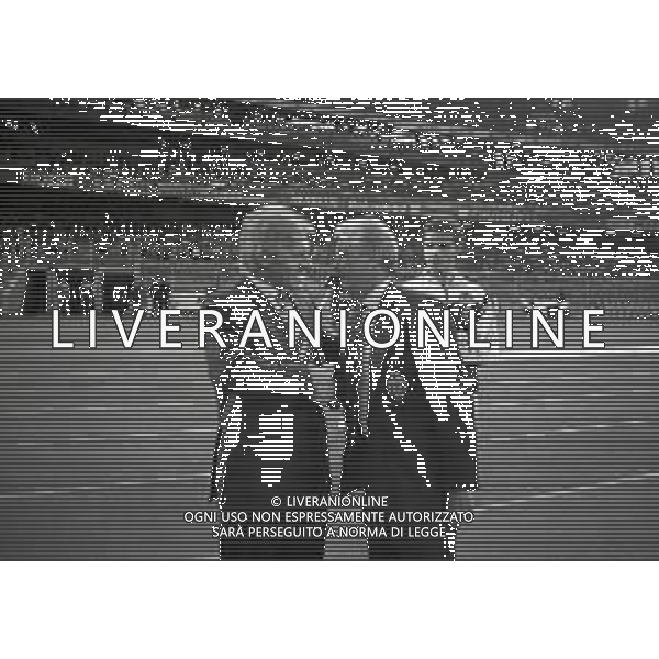 RETROSPETTIVA NEVIO SCALA ALLENATORE PARMA CALCIO NELLA FOTO NEVIO SCALA ALLENATORE PARMA CALCIO NELL\'ANNO 1991-1992 CON GIOVANNI TRAPATTONI ALLENATORE JUVENTUS AG ALDO LIVERANI SAS