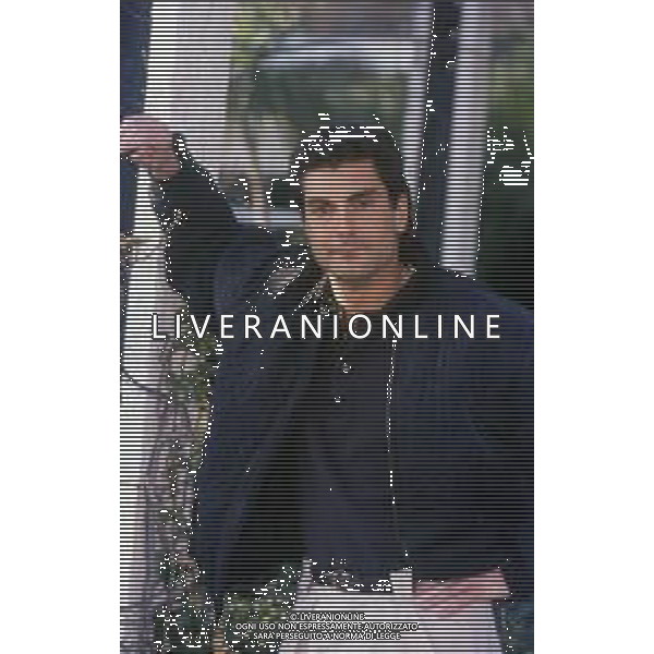 RETROSPETTIVA TYRONE POWER JUNIOR CANTANTE NELLA FOTO TYRONE POWER JUNIOR A SANREMO NELL\'ANNO 1991 AG ALDO LIVERANI SAS