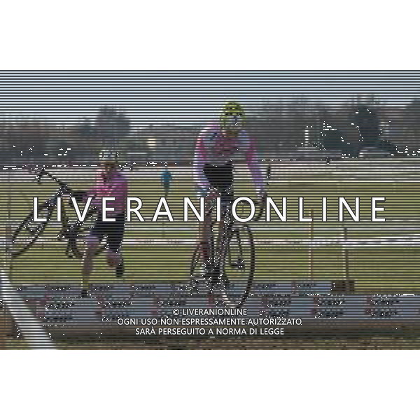 Ag. Aldo Liverani s.a.s./Massimo Landucci Ferentino 30/12/2021 Giro d\'Italia ciclocross, tappa di Ferentino Nella foto Pavan Marco e Cristian Cominelli ©Massimo Landucci/AGENZIA ALDO LIVERANI SAS
