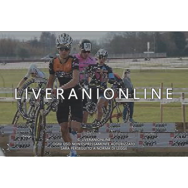 Ag. Aldo Liverani s.a.s./Massimo Landucci Ferentino 30/12/2021 Giro d\'Italia ciclocross, tappa di Ferentino Nella foto Simone Vari, Ivan Carrer e Samuele Scappini ©Massimo Landucci/AGENZIA ALDO LIVERANI SAS