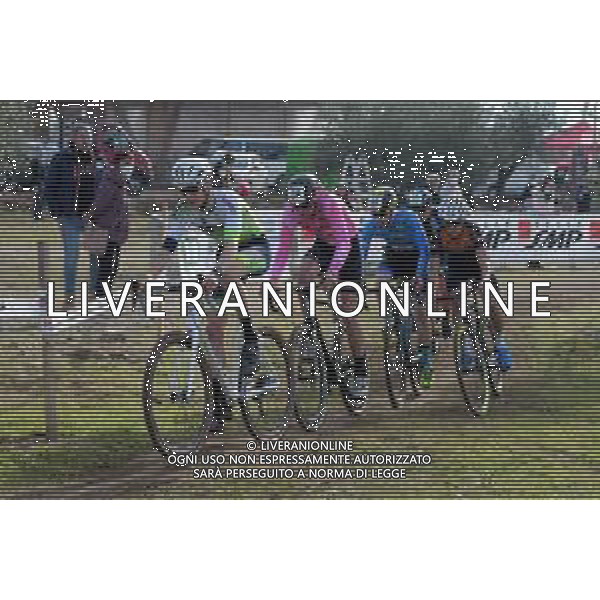 Ag. Aldo Liverani s.a.s./Massimo Landucci Ferentino 30/12/2021 Giro d\'Italia ciclocross, tappa di Ferentino Nella foto Simone Vari (32), Ivan Carrer (34), Luca Paletti (31),Samuele Scappini ©Massimo Landucci/AGENZIA ALDO LIVERANI SAS