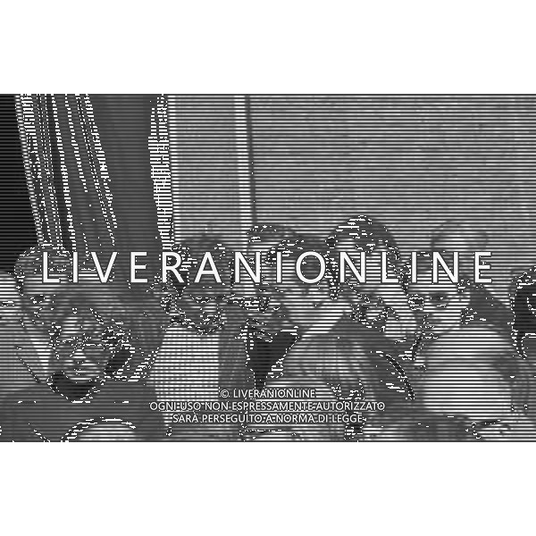 MILANO 03/05/1975 - FUNERALI di SERGIO RAMELLI, aggredito il 13 Aprile da militanti dell\'ultra sinistra che lo colpirono alla testa con chiavii inglesi e sbarre di ferro. NELLA FOTO LA MADRE ANITA ©Archivio Giovanni Liverani/AG. ALDO LIVERANI SAS