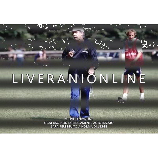 Franco Scoglio 1994/95 Genoa archivio Giovanni Liverani / Ag.Aldo Liverani