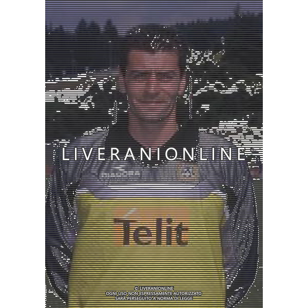 RETROSPETTIVA LUIGI TURCI CALCIATORE NELLA FOTO LUIGI TURCI CON LA MAGLIA DELL\'UDINESE CALCIO AG ALDO LIVERANI SAS 
