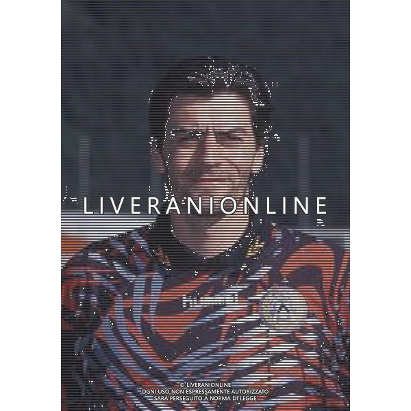 RETROSPETTIVA LUIGI TURCI CALCIATORE NELLA FOTO LUIGI TURCI CON LA MAGLIA DELL\'UDINESE CALCIO AG ALDO LIVERANI SAS
