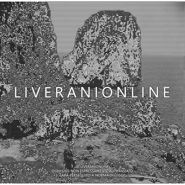 RETROSPETTIVA 1950 - GOLFO DI NAPOLI - ISOLA DI CAPRI VEDUTA DEI FARAGLIONI ©Archivio Giovanni Liverani/AG. ALDO LIVERANI SAS