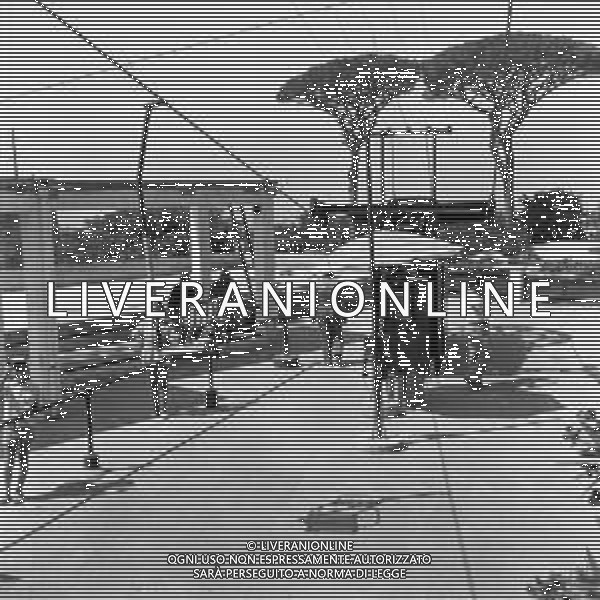 RETROSPETTIVA 1950 - GOLFO DI NAPOLI - VEDUTA DELL\'ISOLA DI CAPRI ©Archivio Giovanni Liverani/AG. ALDO LIVERANI SAS
