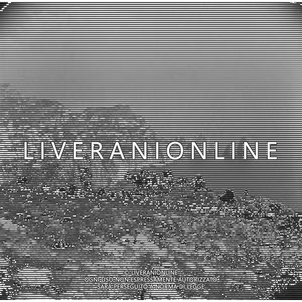 RETROSPETTIVA 1950 - GOLFO DI NAPOLI - ISOLA DI CAPRI VEDUTA DEI FARAGLIONI ©Archivio Giovanni Liverani/AG. ALDO LIVERANI SAS