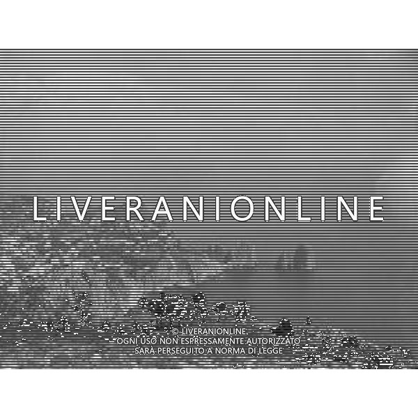RETROSPETTIVA 1950 - GOLFO DI NAPOLI - ISOLA DI CAPRI VEDUTA DEI FARAGLIONI ©Archivio Giovanni Liverani/AG. ALDO LIVERANI SAS
