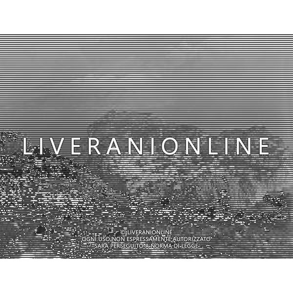 RETROSPETTIVA 1950 - GOLFO DI NAPOLI - VEDUTA DELL\'ISOLA DI CAPRI ©Archivio Giovanni Liverani/AG. ALDO LIVERANI SAS