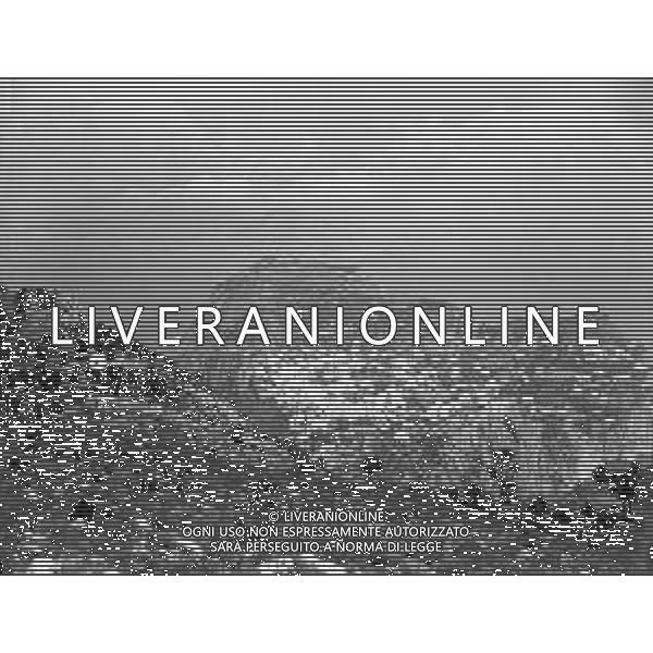 RETROSPETTIVA 1950 - GOLFO DI NAPOLI - VEDUTA DELL\'ISOLA DI CAPRI ©Archivio Giovanni Liverani/AG. ALDO LIVERANI SAS