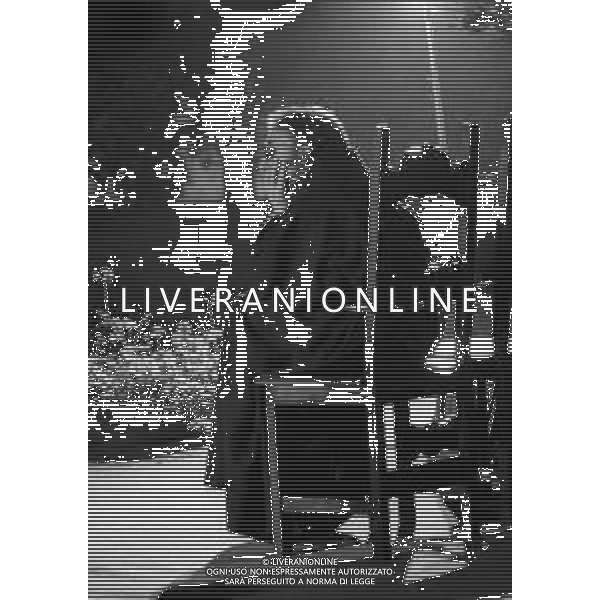 RETROSPETTIVA PADRE ELIGIO PSEUDONIMO DI PADRE ANGELO GELMINI ASSISTENTE SPIRITUALE  NELLA FOTO PADRE ELIGIO A COZZO LOMELLINA NELL\'ANNO 1975 AG ALDO LIVERANI SAS  