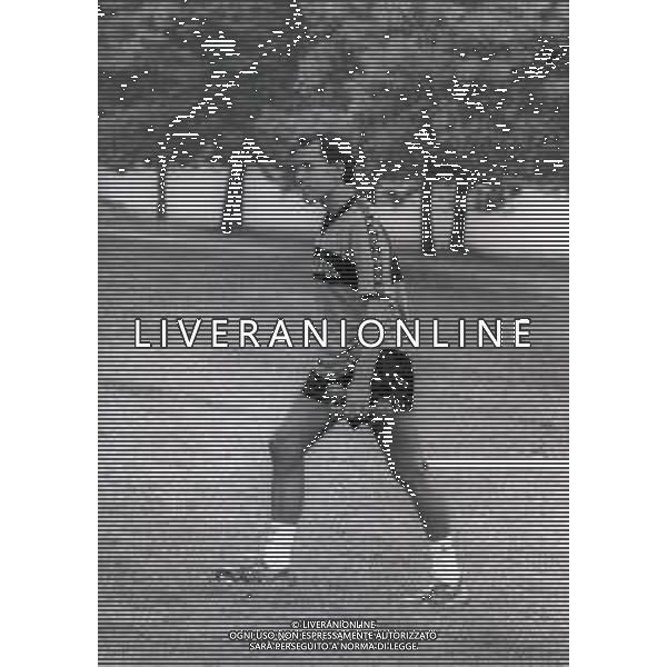 RETROSPETTIVA SERGIO BATTISTINI CALCIATORE NELLA FOTO SERGIO BATTISTINI CON LA MAGLIA DELL\'INTER NELL\'ANNO 1990 AG ALDO LIVERANI SAS