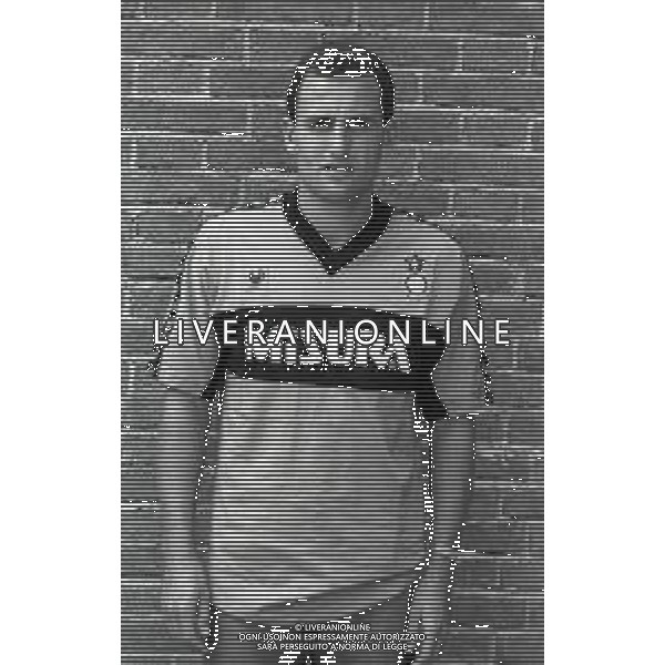 RETROSPETTIVA SERGIO BATTISTINI CALCIATORE NELLA FOTO SERGIO BATTISTINI CON LA MAGLIA DELL\'INTER NELL\'ANNO 1990-1991 AG ALDO LIVERANI SAS