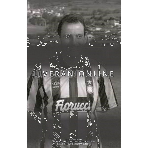 RETROSPETTIVA SERGIO BATTISTINI CALCIATORE NELLA FOTO SERGIO BATTISTINI CON LA MAGLIA DELL\'INTER NELL\'ANNO 1992-1993 AG ALDO LIVERANI SAS