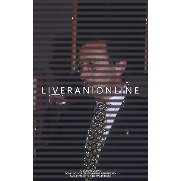 RETROSPETTIVA GIANFRANCO FINI POLITICO NELLA FOTO GIANFRANCO FINI A MILANO NELL\'ANNO 1994 AG ALDO LIVERANI SAS 