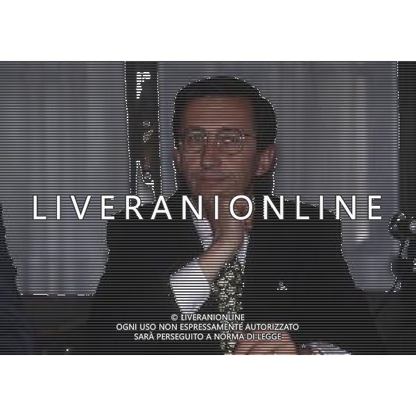 RETROSPETTIVA GIANFRANCO FINI POLITICO NELLA FOTO GIANFRANCO FINI A MILANO NELL\'ANNO 1994 AG ALDO LIVERANI SAS 