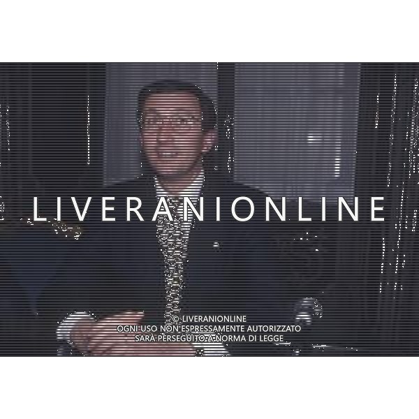 RETROSPETTIVA GIANFRANCO FINI POLITICO NELLA FOTO GIANFRANCO FINI A MILANO NELL\'ANNO 1994 AG ALDO LIVERANI SAS 