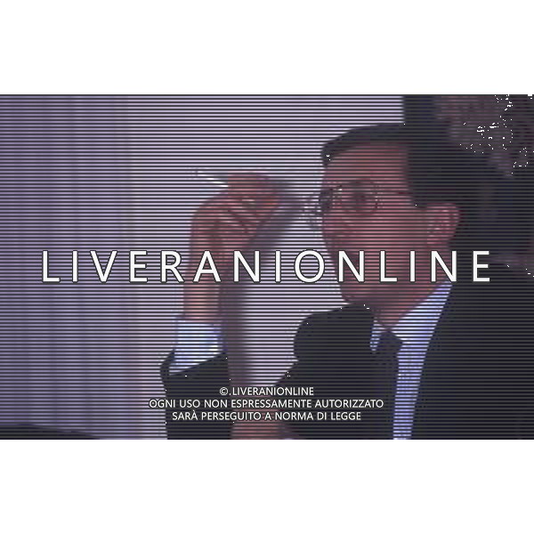 RETROSPETTIVA GIANFRANCO FINI POLITICO NELLA FOTO GIANFRANCO FINI A MILANO NELL\'ANNO 1994 AG ALDO LIVERANI SAS 