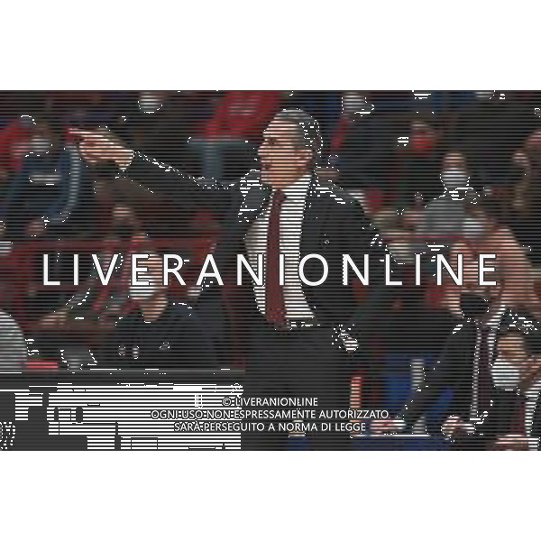 © TVRG Sergio Scariolo allenatore Bologna AX Armani Exchange Milano vs Virtus Segafredo Bologna Campionato Serie A UnipolSai - 13a giornata regular season Assago (MI) 05-01-2022 Mediolanum Forum foto Roberto Garavaglia/ag. Aldo Liverani sas