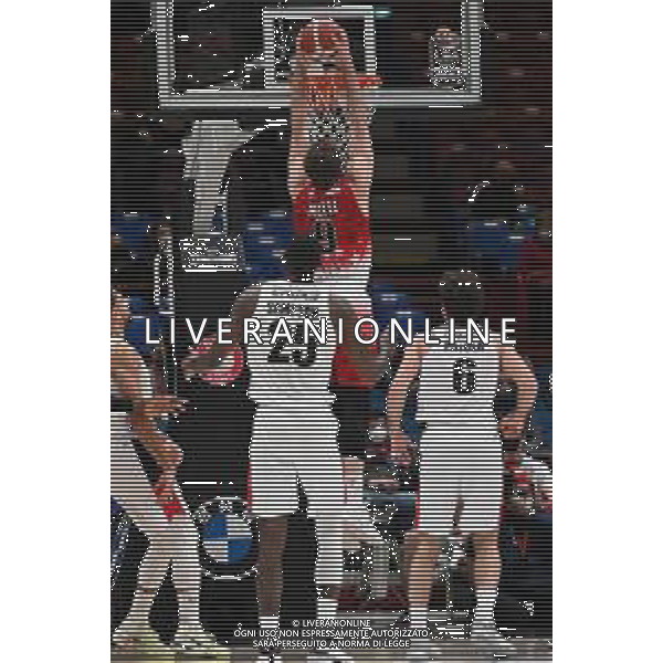 © TVRG Nicolo\' Melli (Milano) AX Armani Exchange Milano vs Virtus Segafredo Bologna Campionato Serie A UnipolSai - 13a giornata regular season Assago (MI) 05-01-2022 Mediolanum Forum foto Roberto Garavaglia/ag. Aldo Liverani sas
