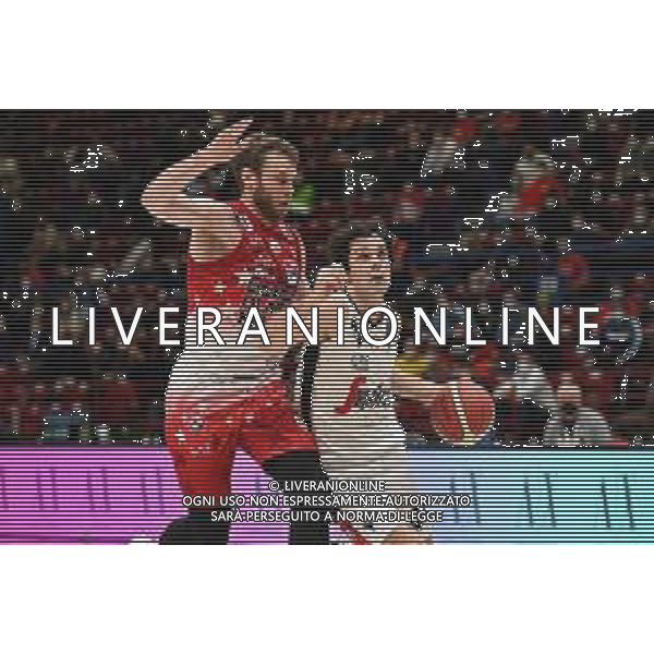 © TVRG Nicolo\' Melli (Milano) e Milos Teodosic (Bologna) AX Armani Exchange Milano vs Virtus Segafredo Bologna Campionato Serie A UnipolSai - 13a giornata regular season Assago (MI) 05-01-2022 Mediolanum Forum foto Roberto Garavaglia/ag. Aldo Liverani sas