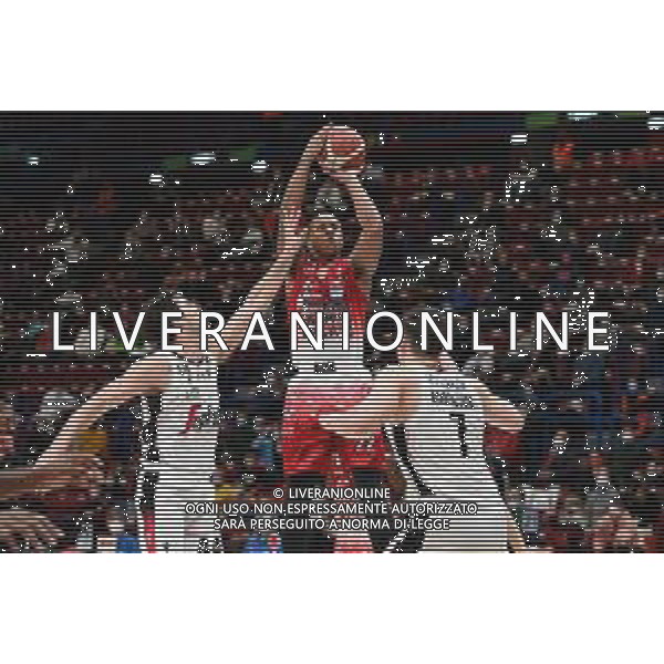 ¬© TVRG Devon Hall (Milano) AX Armani Exchange Milano vs Virtus Segafredo Bologna Campionato Serie A UnipolSai - 13a giornata regular season Assago (MI) 06-01-2022 Mediolanum Forum foto Roberto Garavaglia/ag. Aldo Liverani sas/AGENZIA ALDO LIVERANI SAS