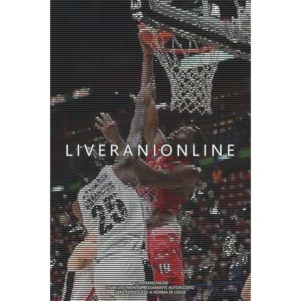 ¬© TVRG Paul Biligha (Milano) AX Armani Exchange Milano vs Virtus Segafredo Bologna Campionato Serie A UnipolSai - 13a giornata regular season Assago (MI) 06-01-2022 Mediolanum Forum foto Roberto Garavaglia/ag. Aldo Liverani sas/AGENZIA ALDO LIVERANI SAS