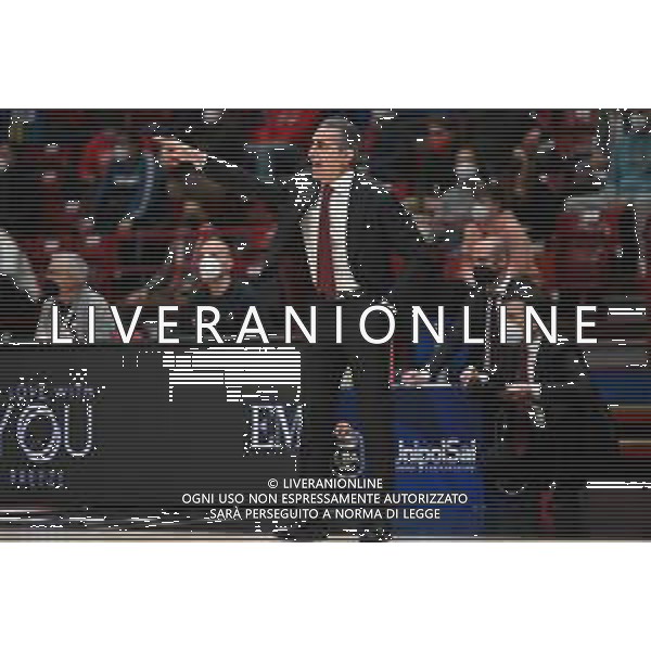 © TVRG Sergio Scariolo allenatore Virtus Bologna AX Armani Exchange Milano vs Virtus Segafredo Bologna Campionato Serie A UnipolSai - 13a giornata regular season Assago (MI) 06-01-2022 Mediolanum Forum foto Roberto Garavaglia/ag. Aldo Liverani sas/AGENZIA ALDO LIVERANI SAS