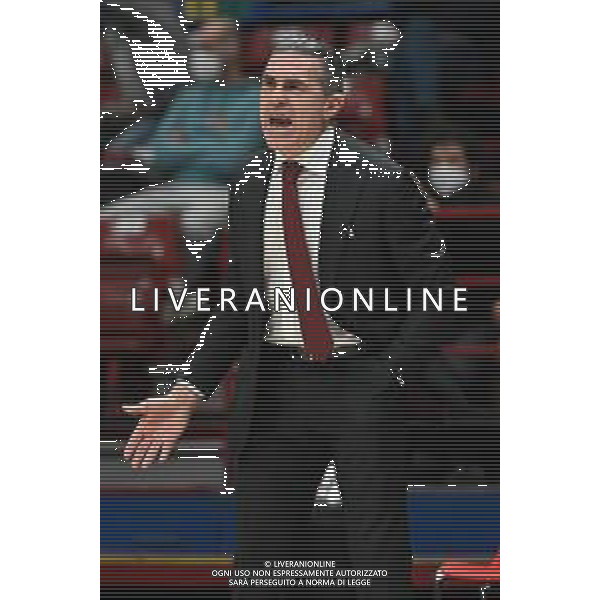 ¬© TVRG Sergio Scariolo allenatore Virtus Bologna AX Armani Exchange Milano vs Virtus Segafredo Bologna Campionato Serie A UnipolSai - 13a giornata regular season Assago (MI) 06-01-2022 Mediolanum Forum foto Roberto Garavaglia/ag. Aldo Liverani sas/AGENZIA ALDO LIVERANI SAS