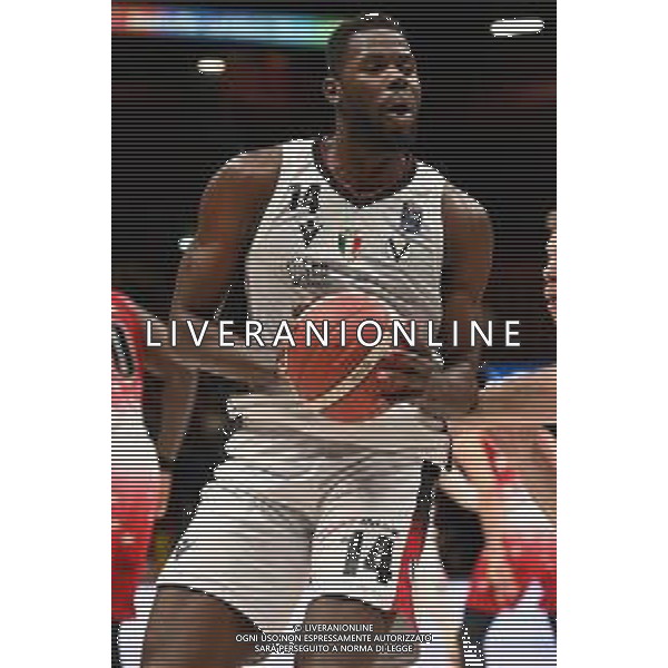 © TVRG Mouhammadou Jaiteh (Bologna) AX Armani Exchange Milano vs Virtus Segafredo Bologna Campionato Serie A UnipolSai - 13a giornata regular season Assago (MI) 06-01-2022 Mediolanum Forum foto Roberto Garavaglia/ag. Aldo Liverani sas/AGENZIA ALDO LIVERANI SAS