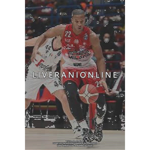 ¬© TVRG Devon Hall (Milano) AX Armani Exchange Milano vs Virtus Segafredo Bologna Campionato Serie A UnipolSai - 13a giornata regular season Assago (MI) 06-01-2022 Mediolanum Forum foto Roberto Garavaglia/ag. Aldo Liverani sas/AGENZIA ALDO LIVERANI SAS