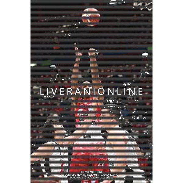 ¬© TVRG Devon Hall (Milano) AX Armani Exchange Milano vs Virtus Segafredo Bologna Campionato Serie A UnipolSai - 13a giornata regular season Assago (MI) 06-01-2022 Mediolanum Forum foto Roberto Garavaglia/ag. Aldo Liverani sas/AGENZIA ALDO LIVERANI SAS