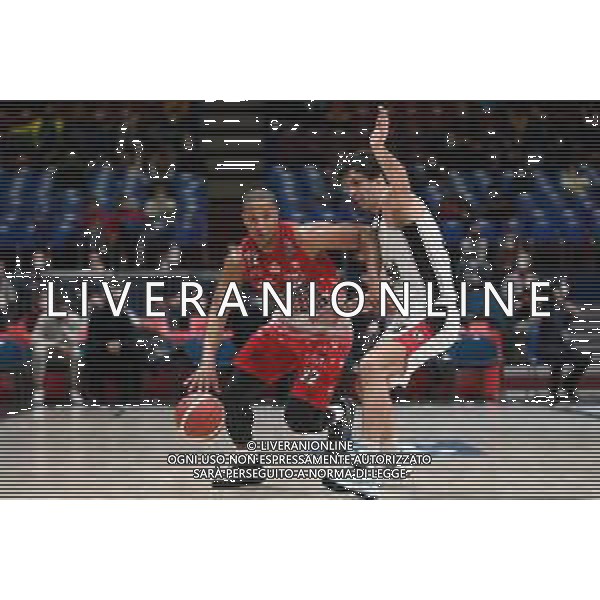 © TVRG Devon Hall (Milano) SX e Milos Teodosic (Bologna) DX AX Armani Exchange Milano vs Virtus Segafredo Bologna Campionato Serie A UnipolSai - 13a giornata regular season Assago (MI) 06-01-2022 Mediolanum Forum foto Roberto Garavaglia/ag. Aldo Liverani sas/AGENZIA ALDO LIVERANI SAS