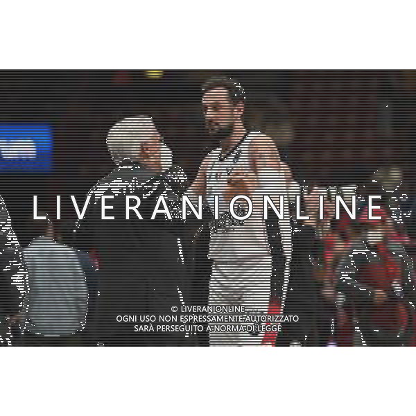 ¬© TVRG Massimo Zanetti SX presidente Virtus Bologna e Marco Belinelli (Bologna) DX AX Armani Exchange Milano vs Virtus Segafredo Bologna Campionato Serie A UnipolSai - 13a giornata regular season Assago (MI) 06-01-2022 Mediolanum Forum foto Roberto Garavaglia/ag. Aldo Liverani sas/AGENZIA ALDO LIVERANI SAS